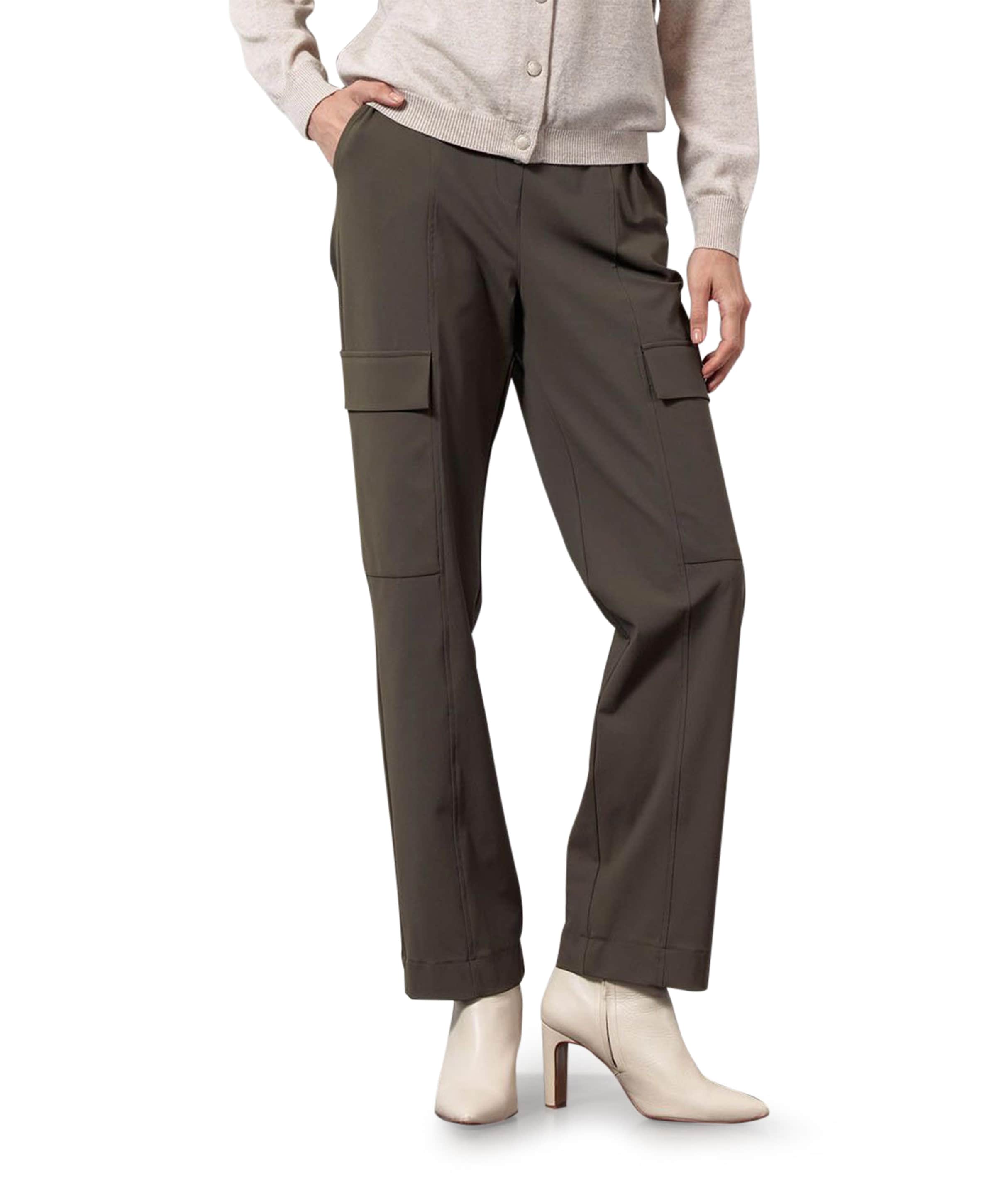 Carlijn cargo broek groen