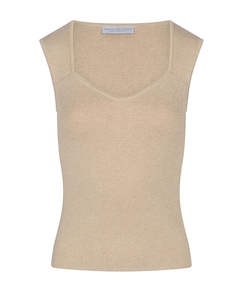 Dames top beige
