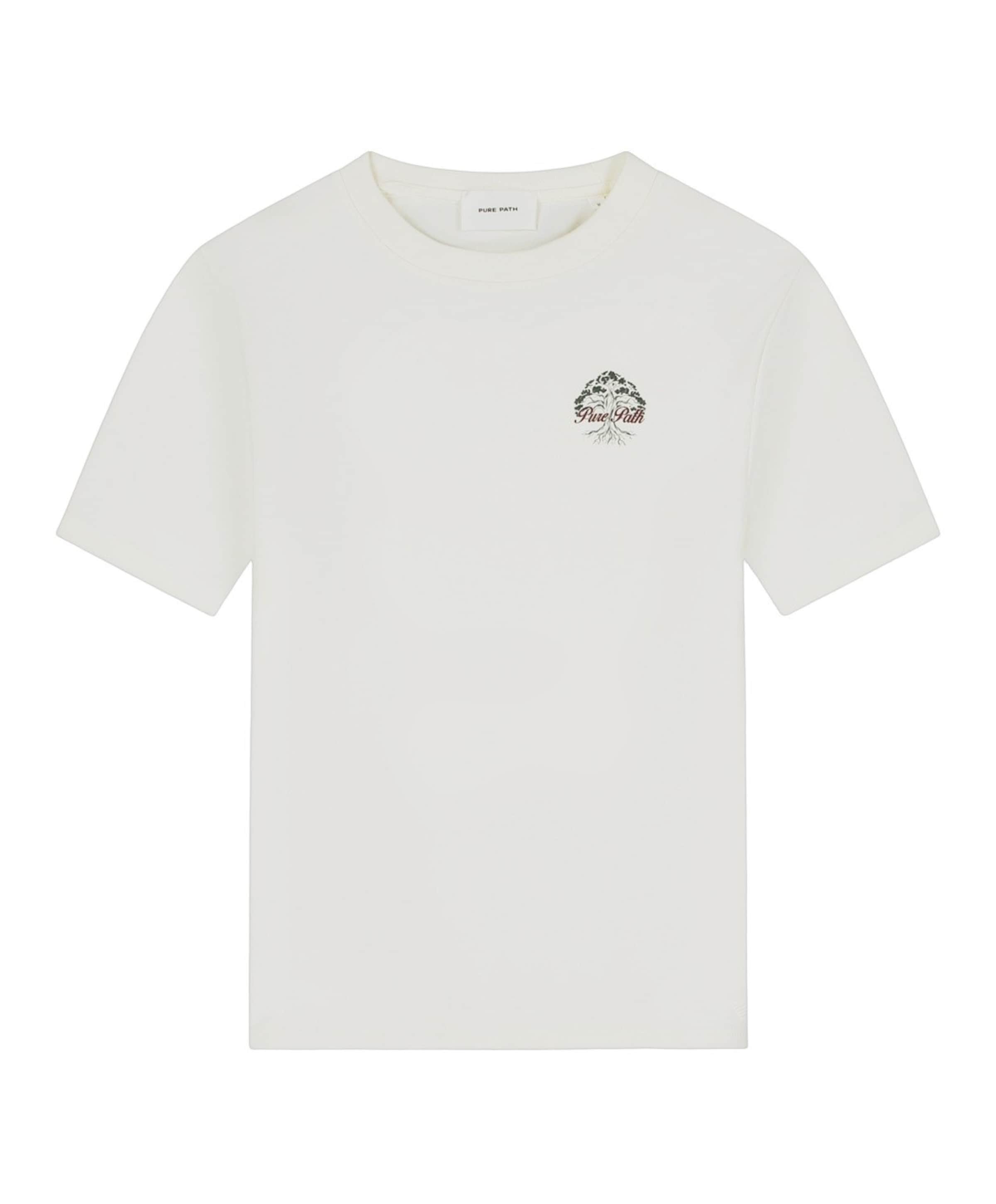 Heren T-shirt ecru