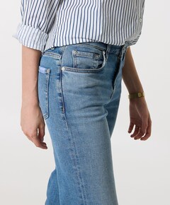 Calie Straight Fancy jeans blauw