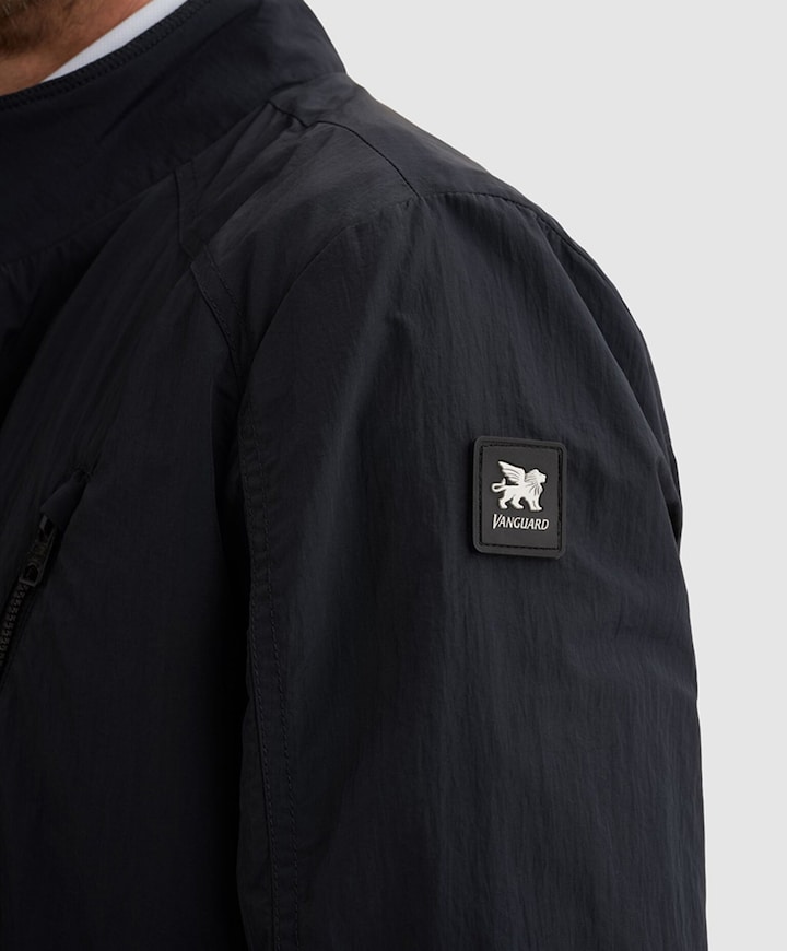 Heren jas blauw
