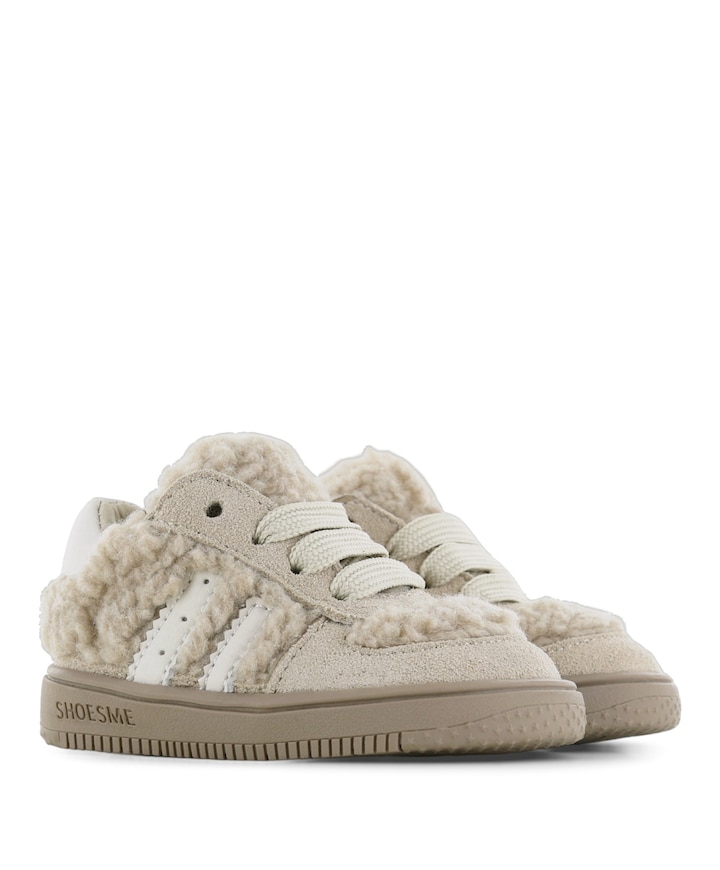 meisjes sneakers beige