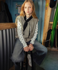 Meisjes longsleeve wit