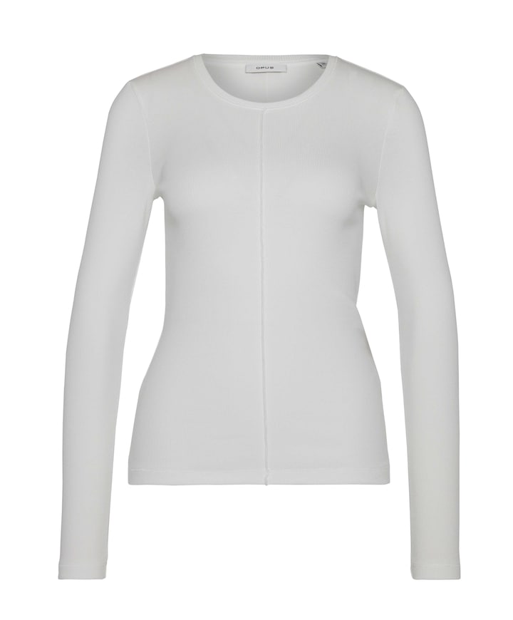 Dames longsleeve ecru