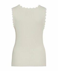 Dames top ecru