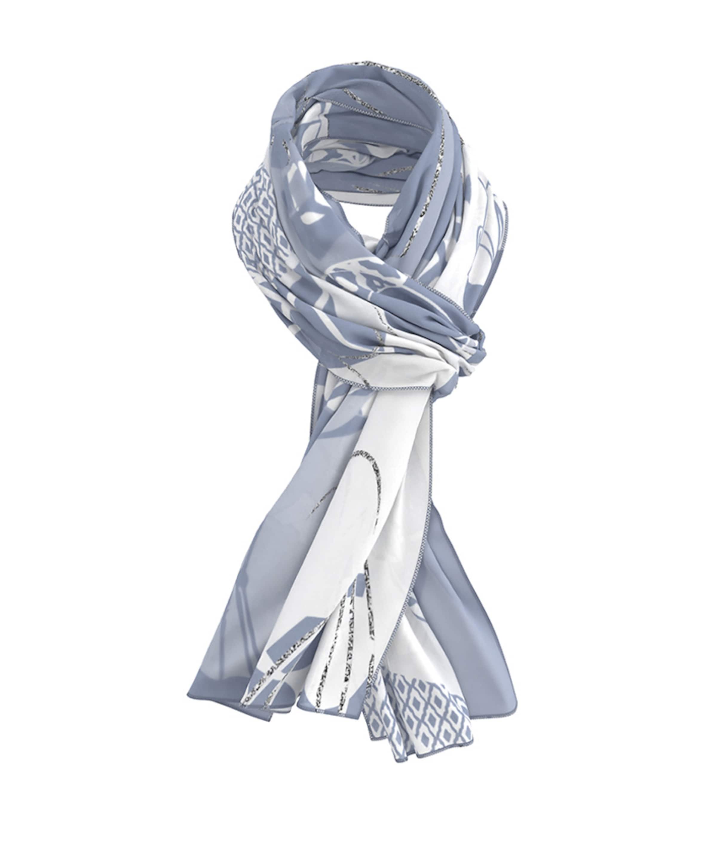 Dames sjaal blauw