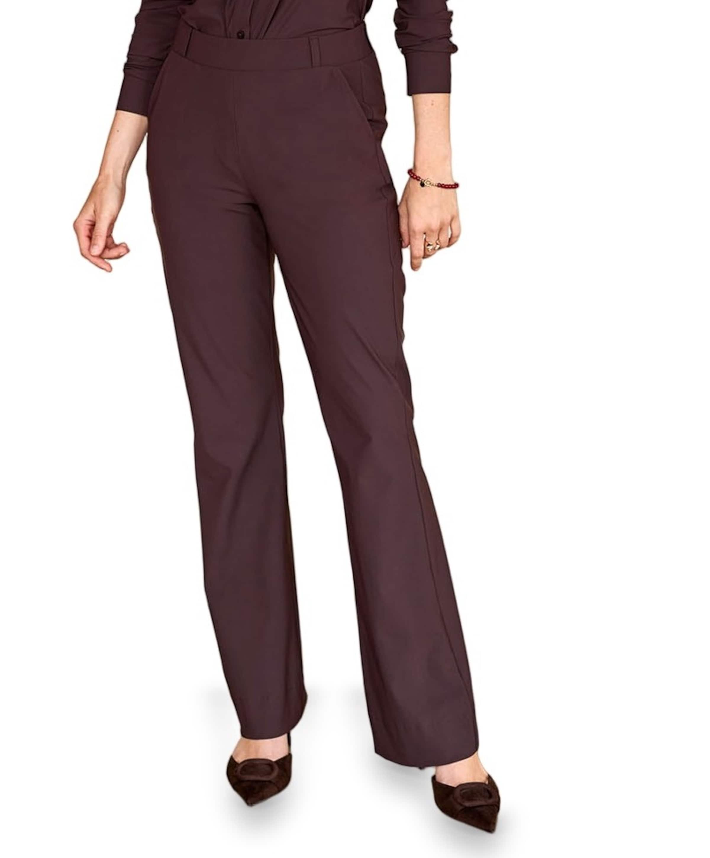 Flair bonded broek bruin