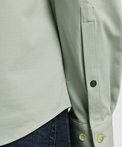 Overhemd lange mouw groen