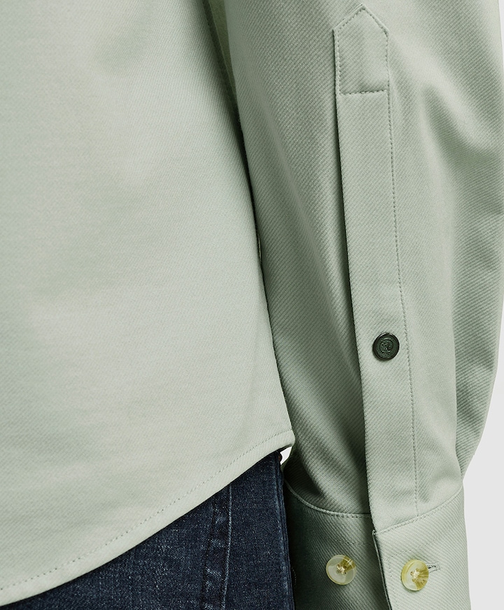 Overhemd lange mouw groen