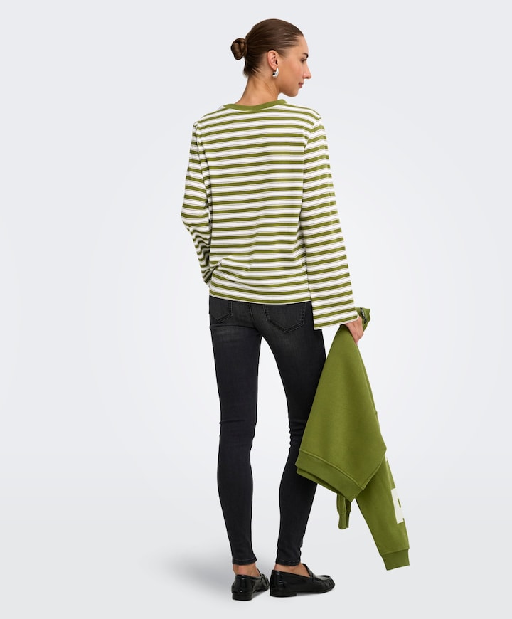Dames longsleeve groen