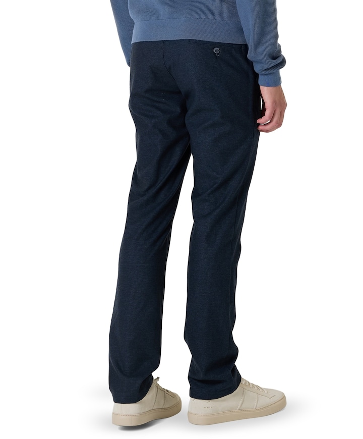 heren broek blauw