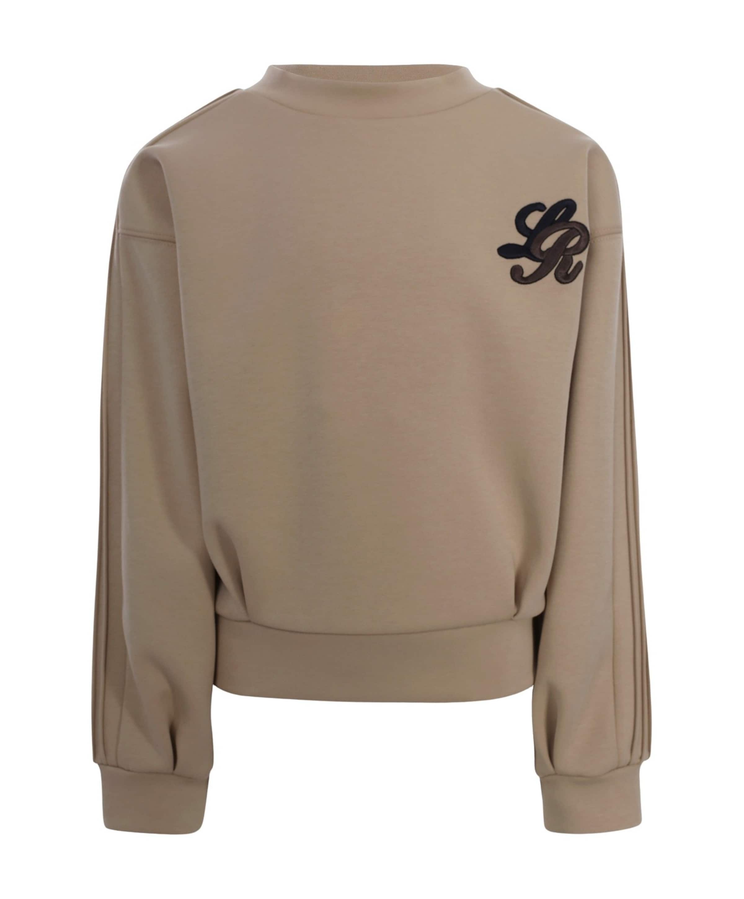 Meisjes sweater beige
