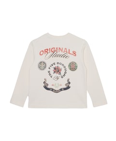 Jongens longsleeve beige