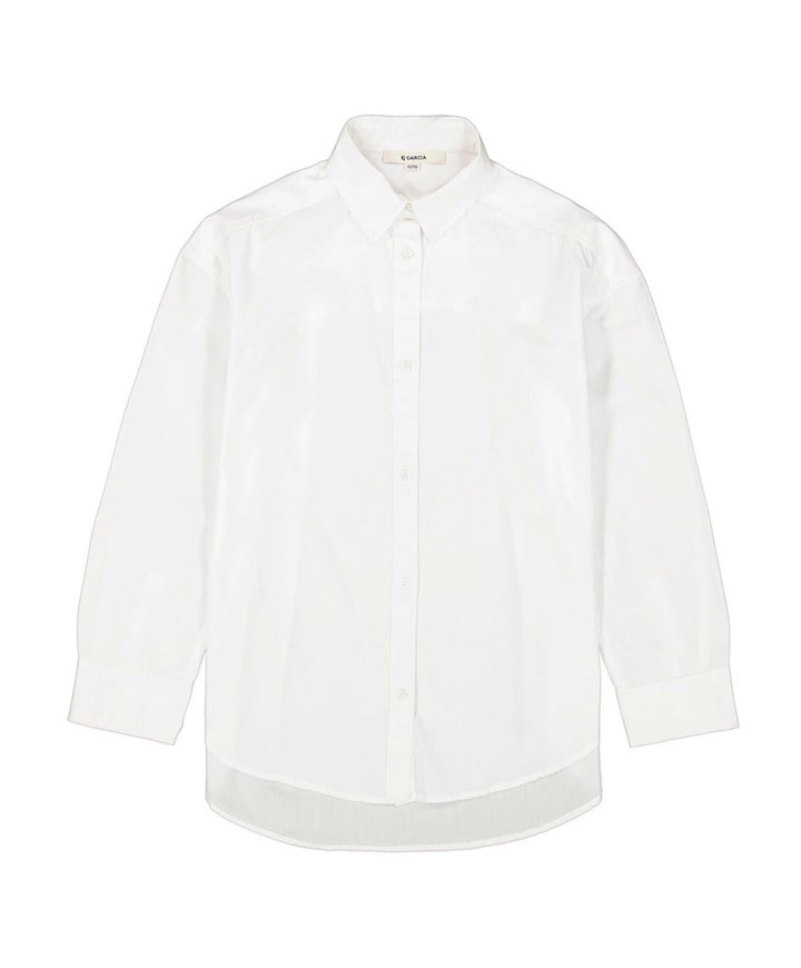 Blouse lange mouw ecru