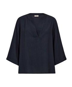 Dames blouse blauw