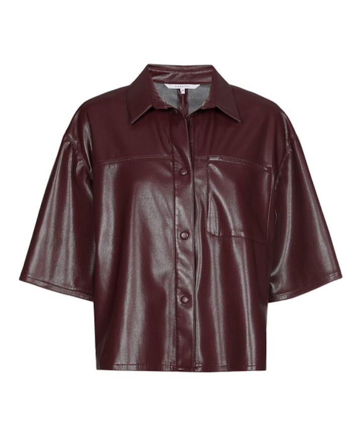 Dames blouse bordeaux