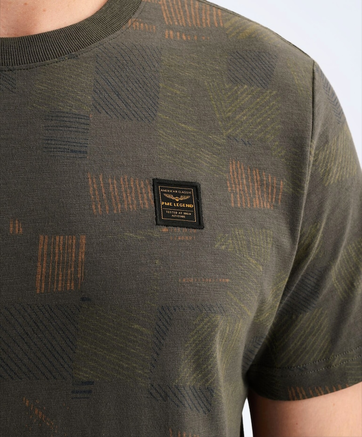 Heren T-shirt grijs