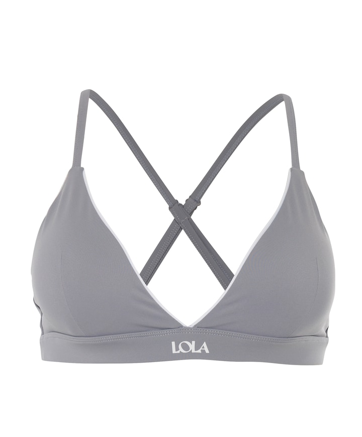 Dames sport bh grijs