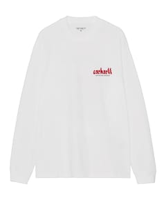Heren longsleeve wit