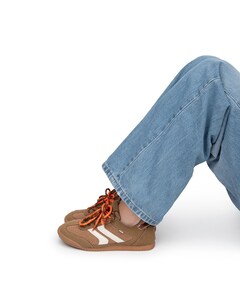 Skye dames sneakers bruin