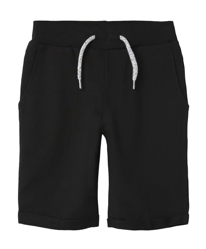 NKMVERMO LONG SWE UNB F NOOS jongens korte broek zwart