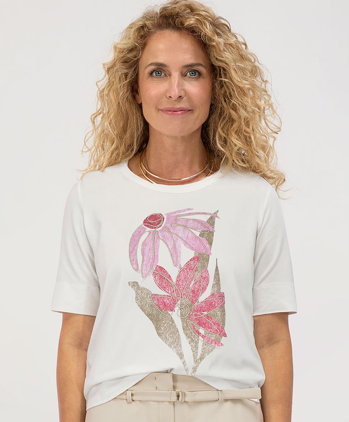 Dames T-shirt rood