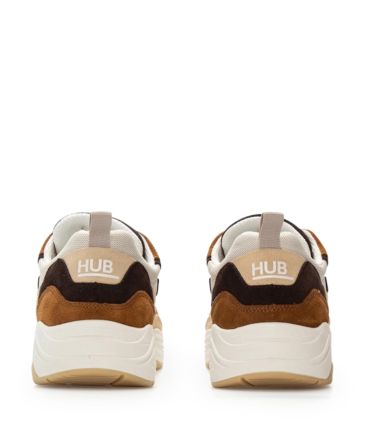 Glide S43 heren sneakers bruin