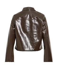 Dames jas bruin