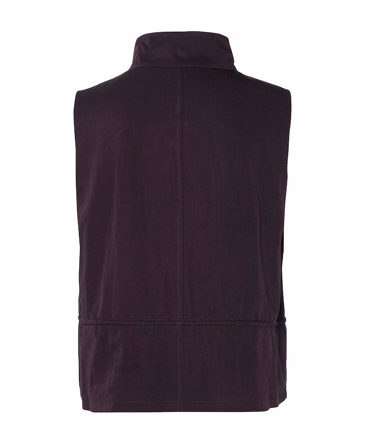 Dames gilet bordeaux