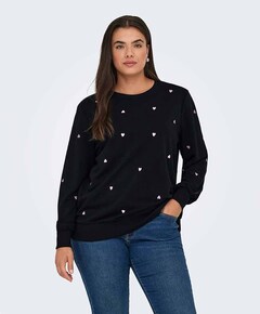 Dames sweater zwart