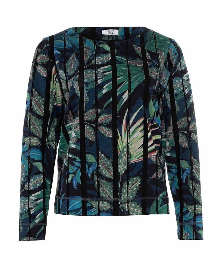 Dames longsleeve groen