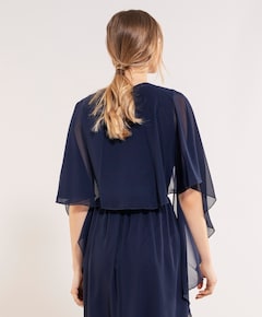 Dames sjaal blauw