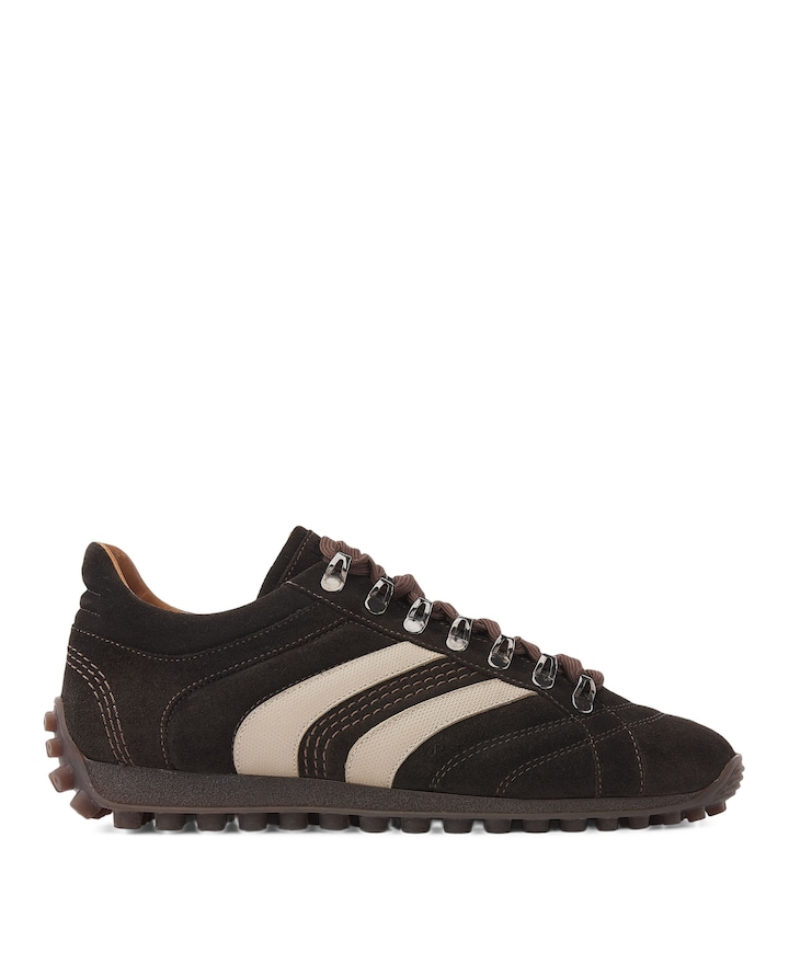 Jack Nathan heren sneakers bruin