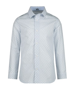 Jongens overhemd lange mouw wit