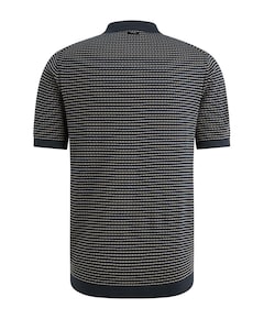 Heren polo blauw