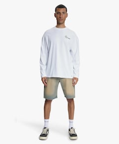 Heren longsleeve wit