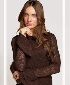 Dames jurk bruin