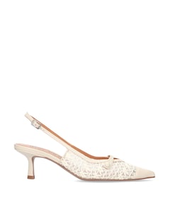 dames slingbacks ecru