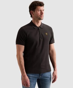 Heren polo blauw