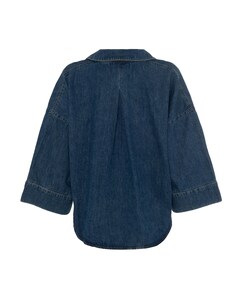 Dames blouse blauw