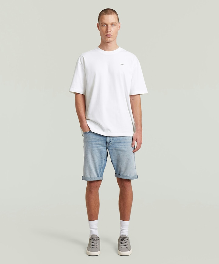 Mosa Shorts heren korte broek blauw