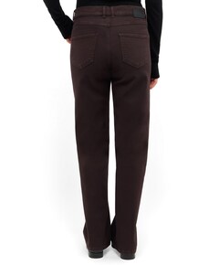 LARA dames jeans bruin