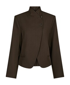 Dames blazer bruin