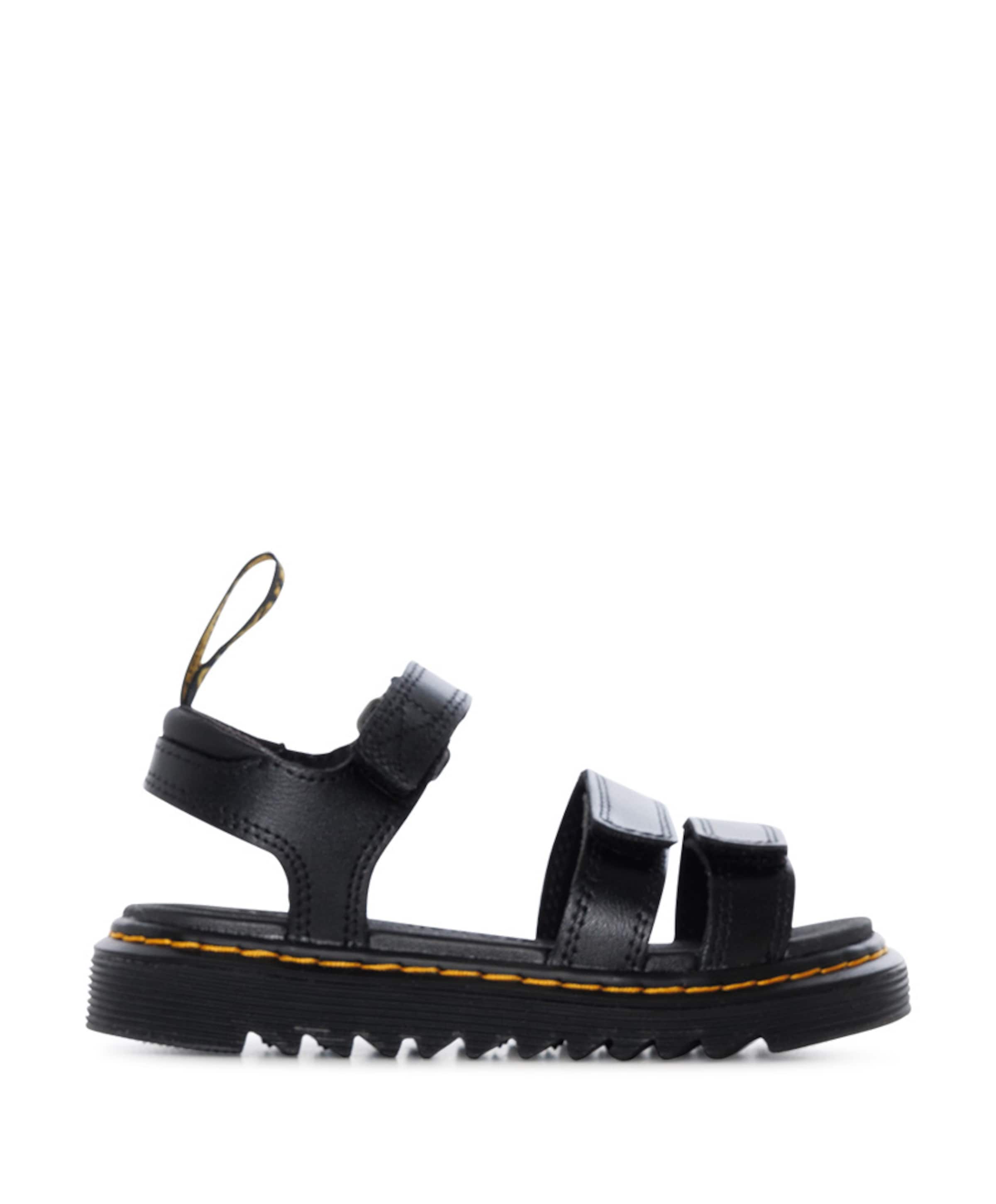 Dr. Martens Klaire J sandalen zwart 69306 | Van Tilburg