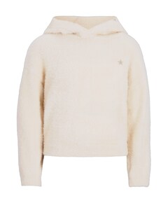 Meisjes hoodie ecru
