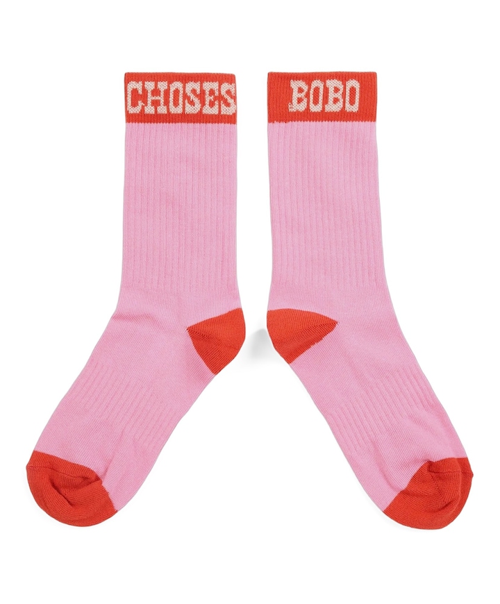 Meisjes sokken roze