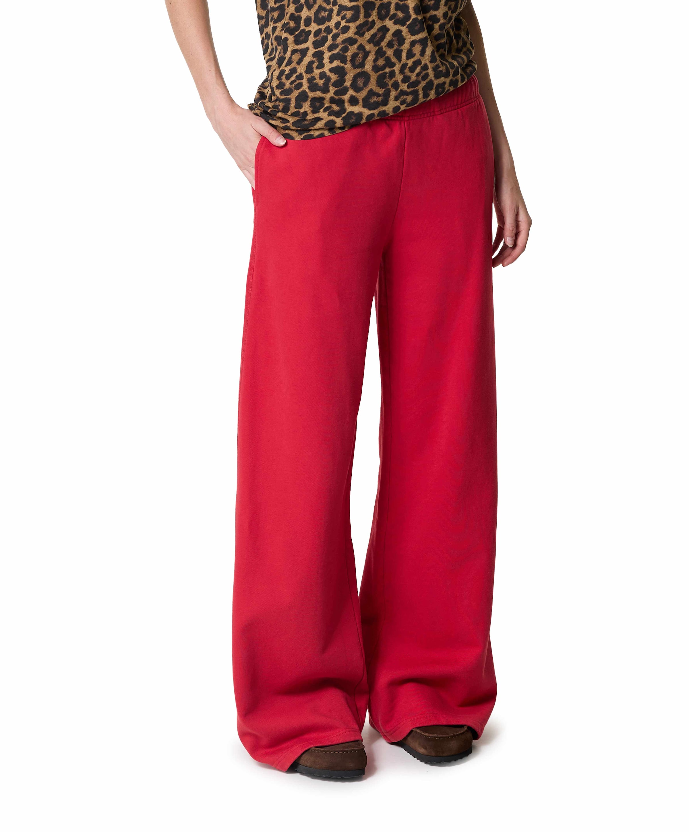 Kacey Sweatpant dames broek rood