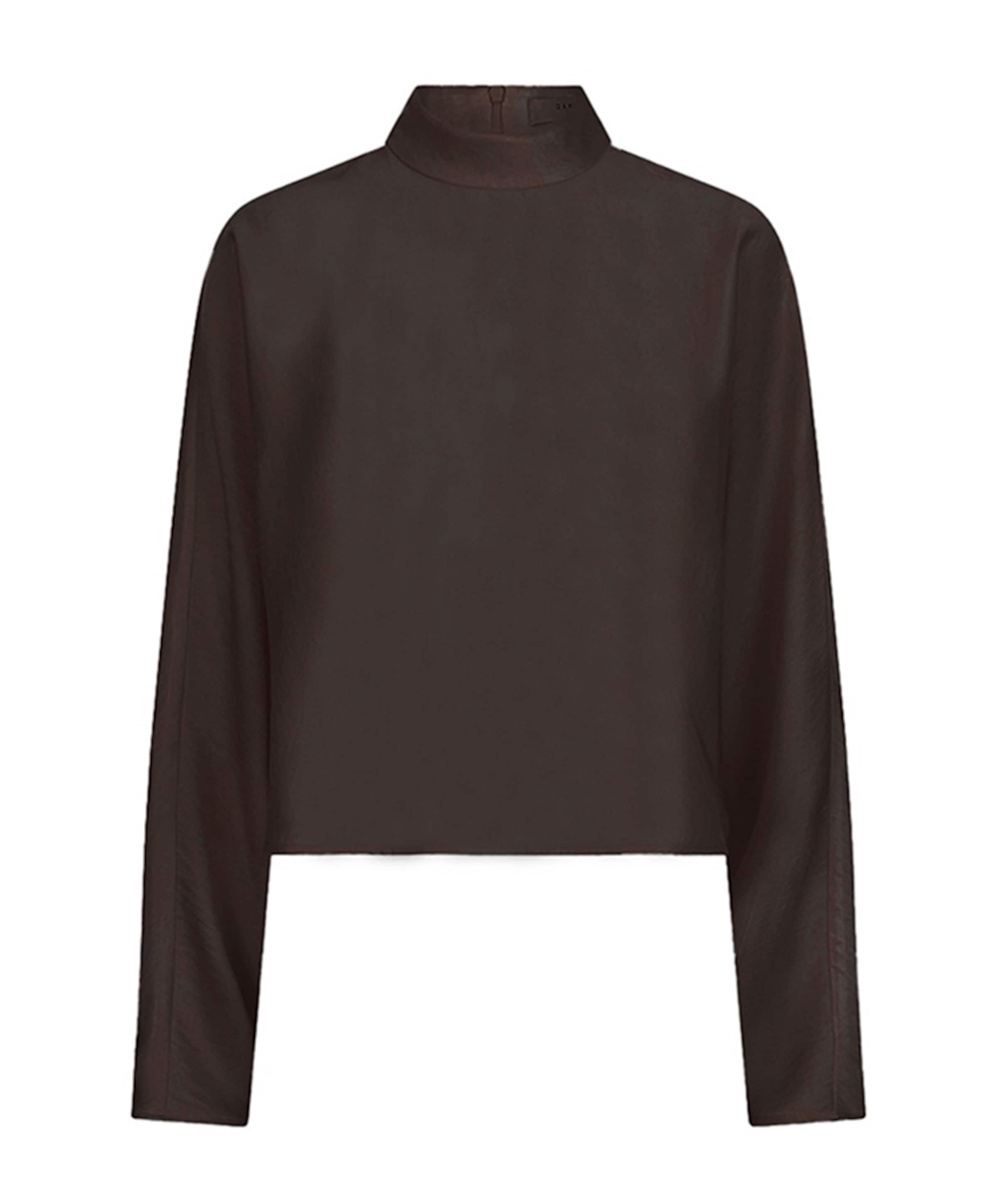 Dames blouse bruin