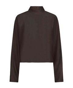 Dames blouse bruin