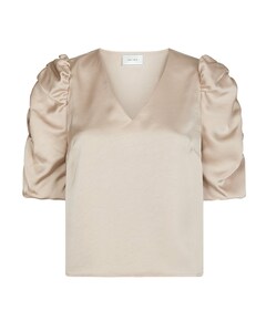 Dames blouse beige